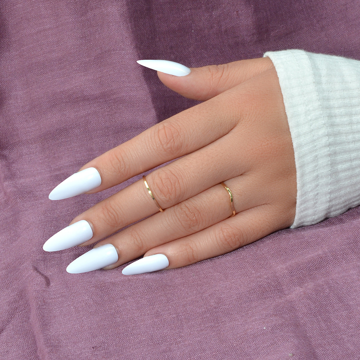 Minimalist Midi Rings, set of 2