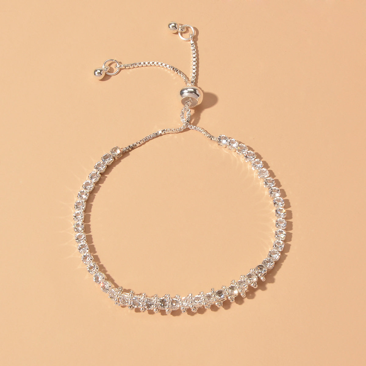 Rhinestone Tennis Bracelet – image 6