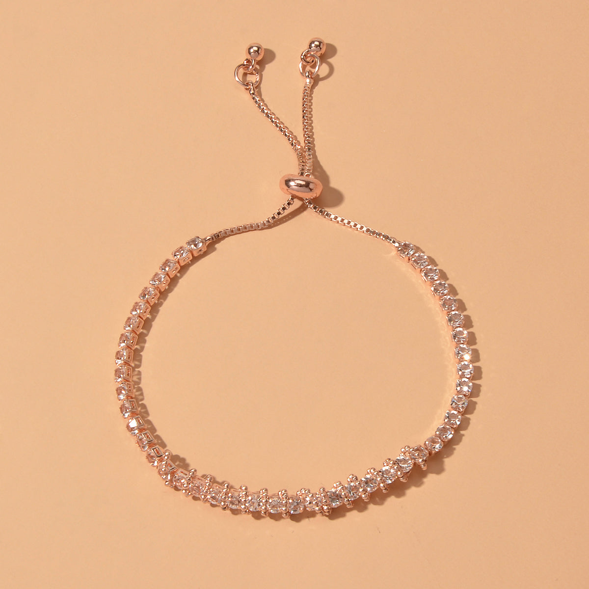 Rhinestone Tennis Bracelet