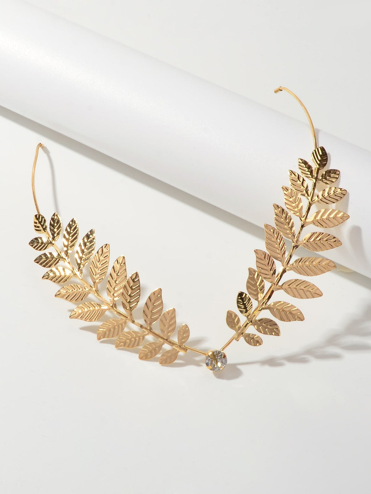 Gold Leaf Statement Hair Clip – image 2