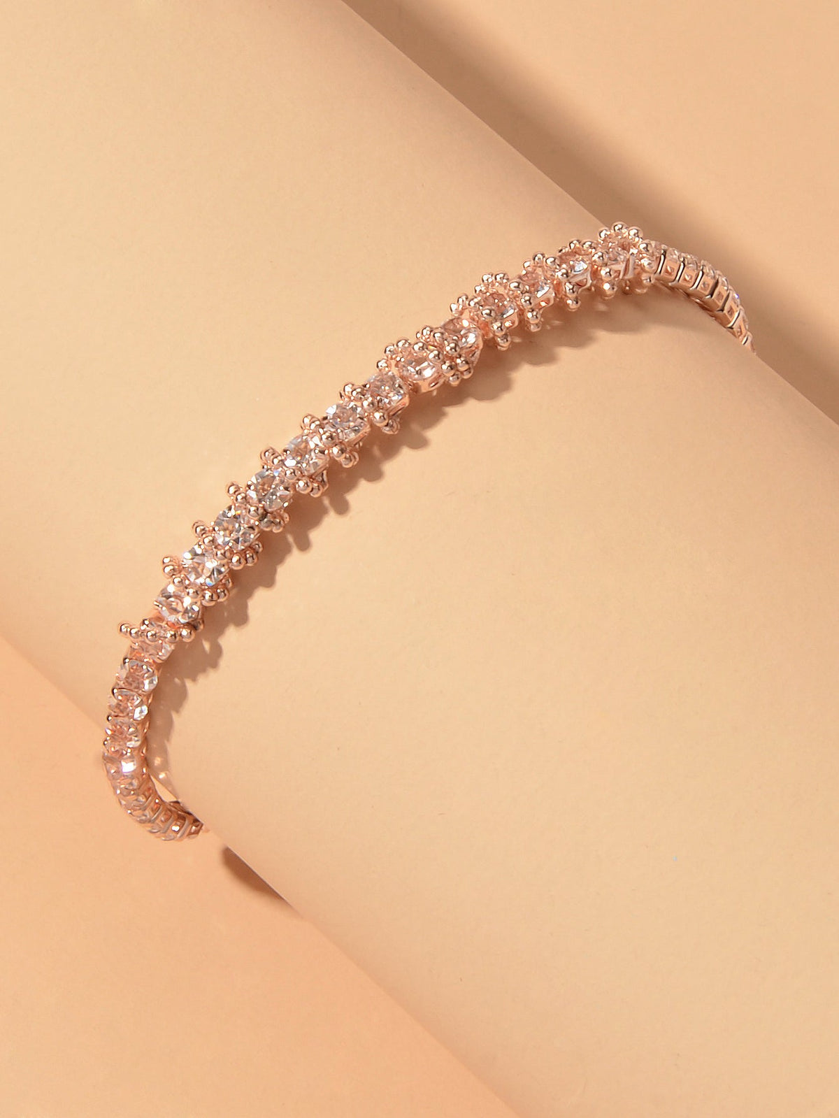 Rhinestone Tennis Bracelet – image 3