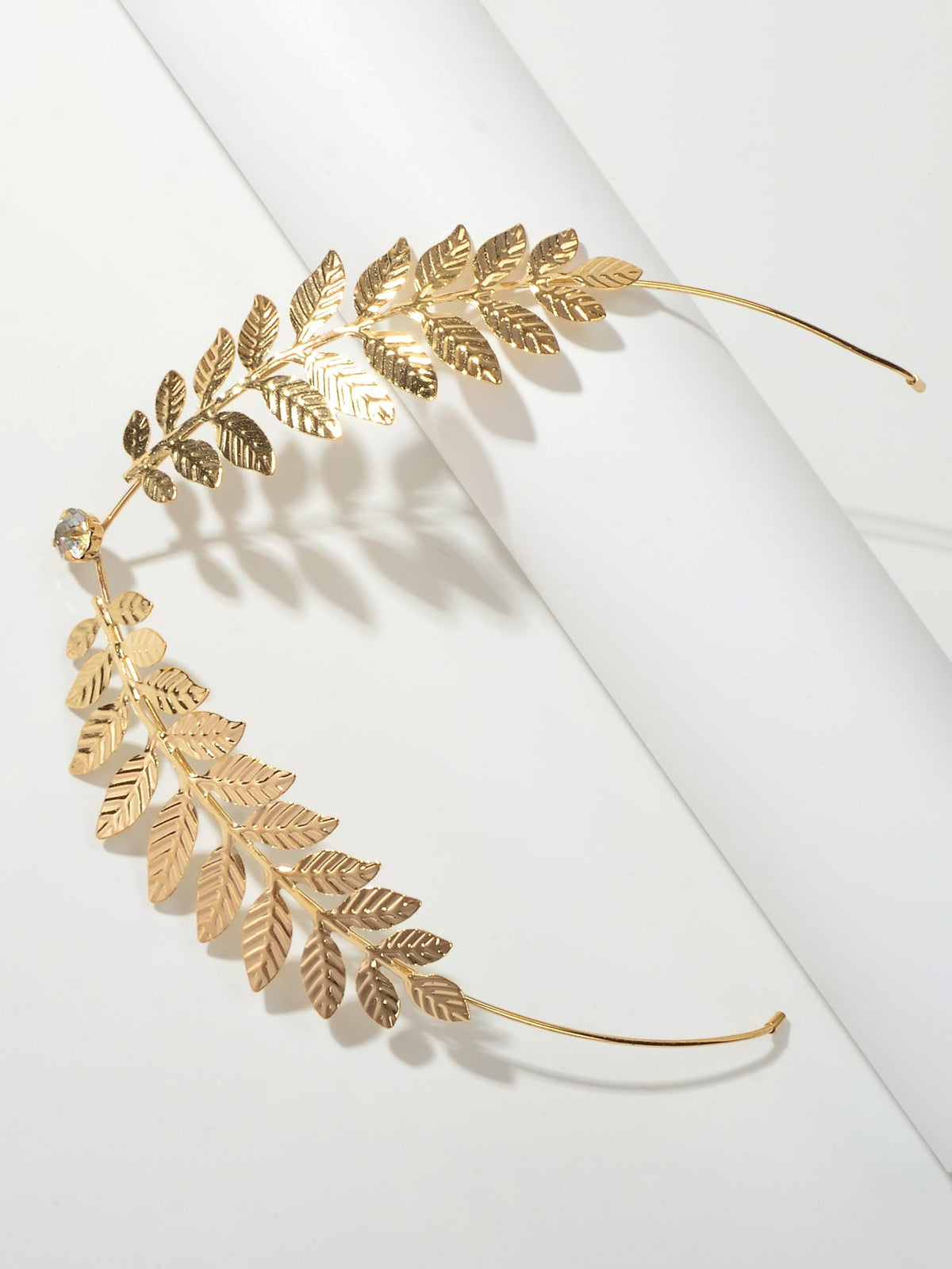 Gold Leaf Statement Hair Clip – image 3