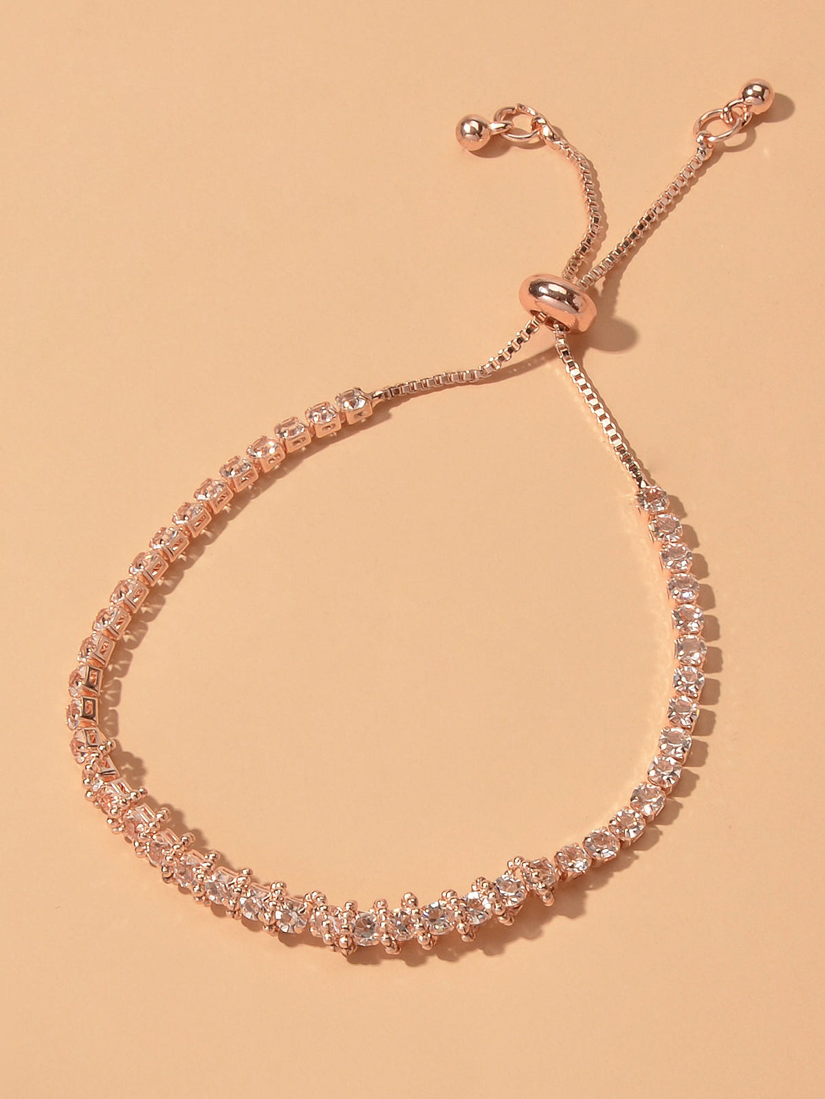 Rhinestone Tennis Bracelet – image 4