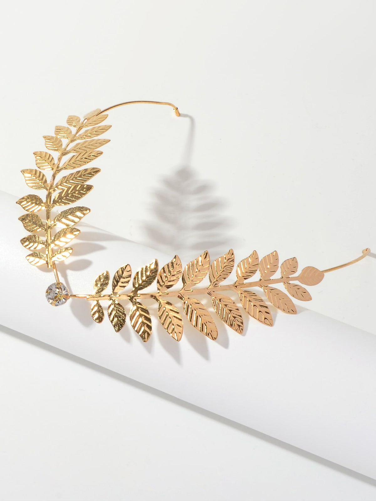 Gold Leaf Statement Hair Clip – image 4
