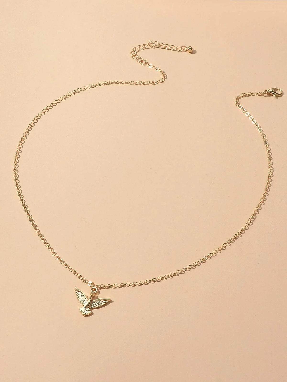 Gold Bird Pendant Necklace – image 4